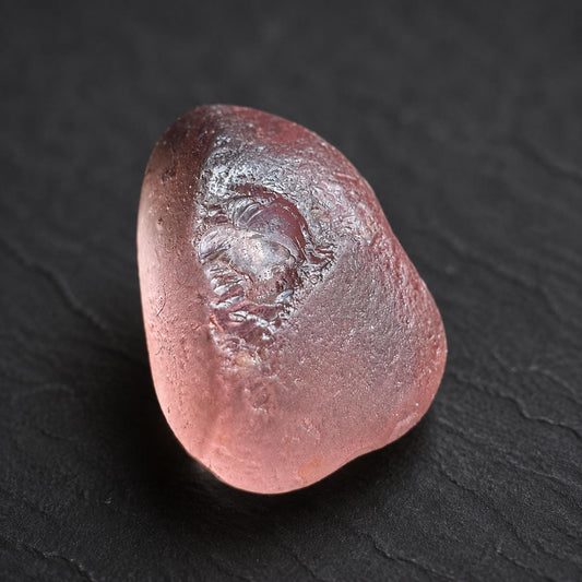 Natural Peach Sapphire: Sri Lanka, 2.93 crt, Cushion Cut, Eye Clean