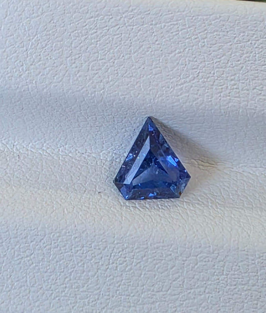 Ceylon Blue Sapphire- Vivid Blue, 1.15 crt, Non-Heated, Non-Treated 7.47x6.64x3.83: Origin -Sri Lanka.