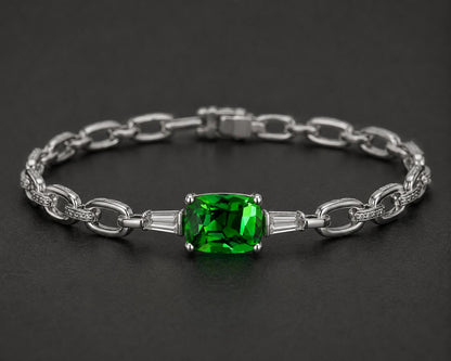 Natural Tsavorite Garnet: Vivid Green, Eye-Clean, Untreated (2.01 ct)