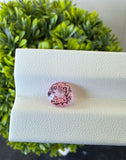 Ceylon Pink Sapphire: 2.22ct Round Precision Cut, Unheated, Sri Lanka Gemstone