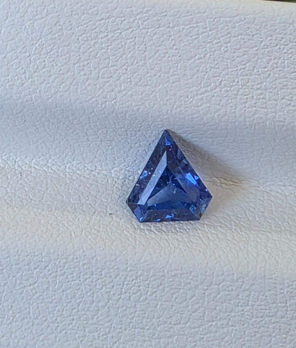 Ceylon Blue Sapphire- Vivid Blue, 1.15 crt, Non-Heated, Non-Treated 7.47x6.64x3.83: Origin -Sri Lanka.
