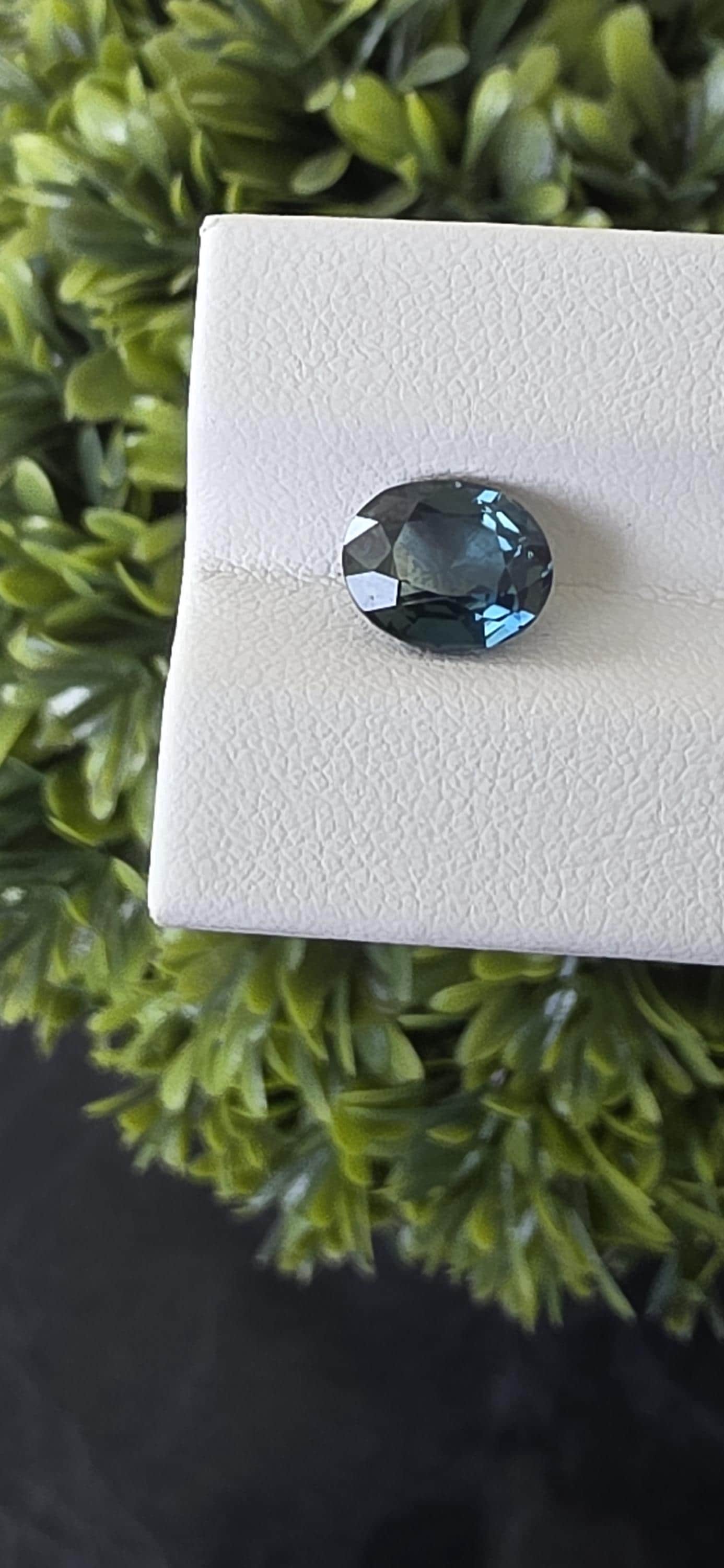 Natural Teal Sapphire – 2.61ct Oval Madagascar Gemstone, Unheated, Untreated