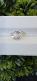 White Saphhire ( Colourless) : 1.73 crt, Non- Heated, Non-Treated, Heart Shaped Cut, 7.05x7.89x3.90 mm.