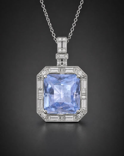 Natural Ceylon Blue Sapphire: 1.39ct Eye Clean Gemstone (Sri Lanka)