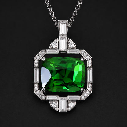 Natural Tsavorite Garnet: Vivid Green, Eye-Clean, Untreated (2.01 ct)