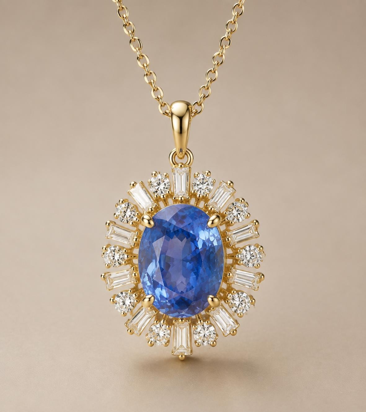 Natural Ceylon Blue Sapphire: 1.56 ct Oval Mixed Cut Gemstone From Sri Lanka