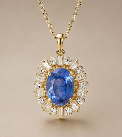 Natural Ceylon Blue Sapphire: 1.56 ct Oval Mixed Cut Gemstone From Sri Lanka