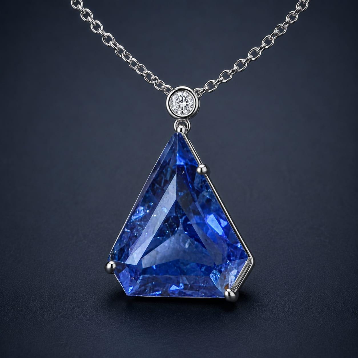 Ceylon Blue Sapphire- Vivid Blue, 1.15 crt, Non-Heated, Non-Treated 7.47x6.64x3.83: Origin -Sri Lanka.