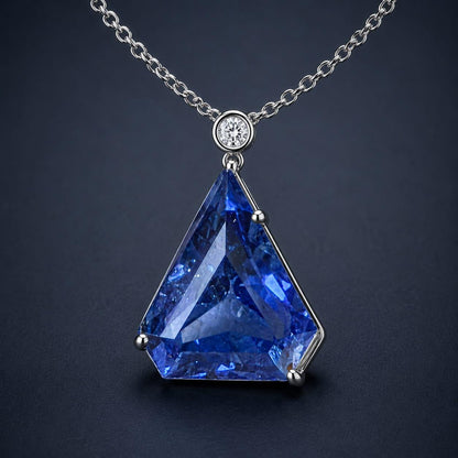 Ceylon Blue Sapphire- Vivid Blue, 1.15 crt, Non-Heated, Non-Treated 7.47x6.64x3.83: Origin -Sri Lanka.