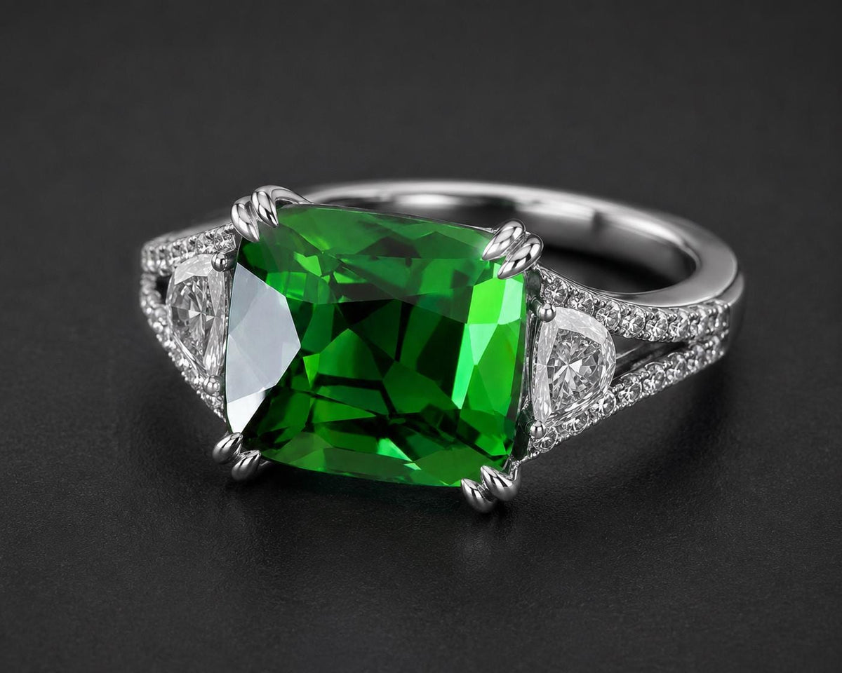 Natural Tsavorite Garnet: Vivid Green, Eye-Clean, Untreated (2.01 ct)