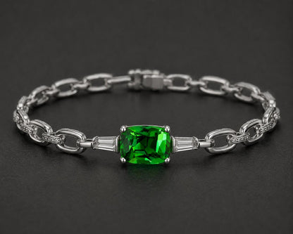 Natural Tsavorite Garnet: Vivid Green, Eye-Clean, Untreated (2.01 ct)